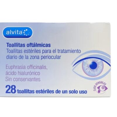 Toallitas oftálmicas Alvita